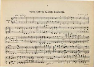 Marches originales pour piano à quatre mains