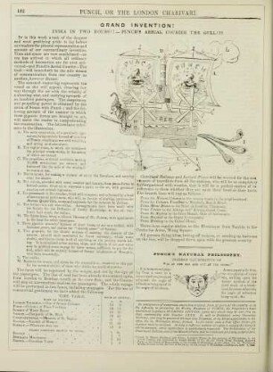 Grand invention!; Punch's natural philosophy