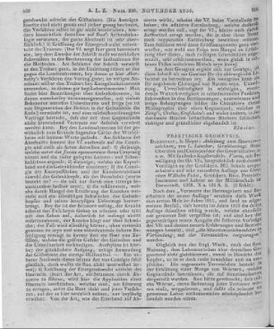 Lyncker, L.: Anleitung zum Situationszeichnen. 4., umgearb. u. sehr verm. Aufl.. Bearb. v. C. W. Pabst. Darmstadt: Heyer 1829