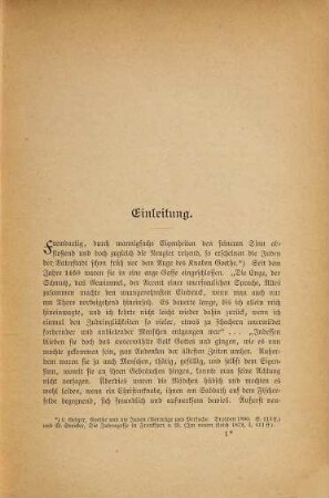Goethes Werke, 26. Kleine Jugendschriften in Prosa