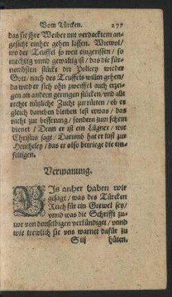 Vermanung.
