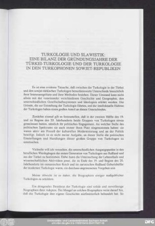 [VI. Russo-Turkish History]