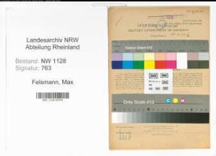 Entnazifizierung Max Felsmann , geb. 18.04.1898 (Polizist)