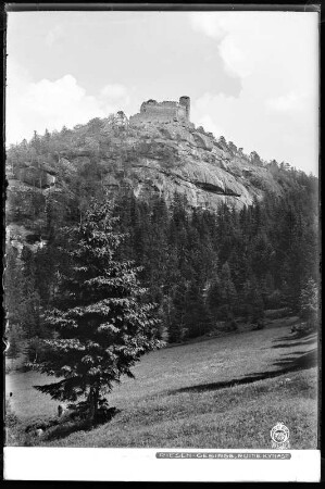Riesengebirge, Ruine Kynast (Burg Chojnik)