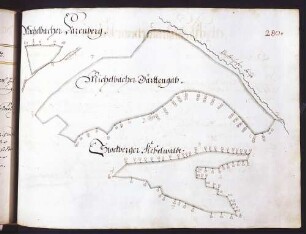 Kleingartacher Hut: Michelbacher Farenwald und Gärttengab; Stocksberger Kesselwald