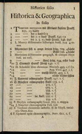 1-19, In folio
