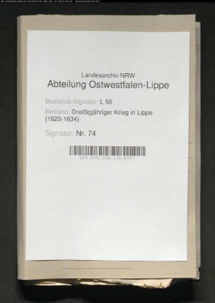 Kontributionszahlungen an die Armee Tillys und an dessen Hofstaat