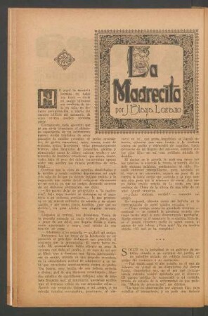 La madrecita : Ilustró Zavattaro