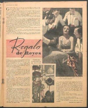 Regalo de reyes : Cuento por Roberto R. Funes