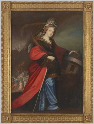 Gemälde, Heilige Barbara