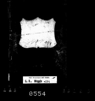 Gerichtshandelsbuch von Schlagwitz (bei Mügeln)