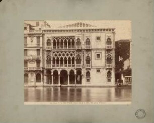 Palazzo Ca’ d’Oro, Venedig: Ansicht zum Kanal