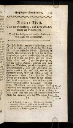 169-179, In Jesu Christo, meine lieben Brüder...