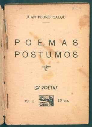 Poemas póstumos