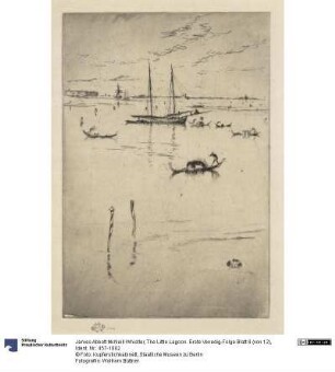 The Little Lagoon. Erste Venedig-Folge Blatt 8 (von 12)