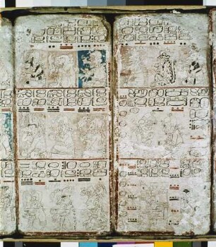 Codexteil Ar, fol. 7 und 8, Ritual- und Weissagungskalender