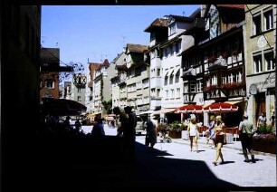 Lindau: Hauptstraße als Fußgängerzone