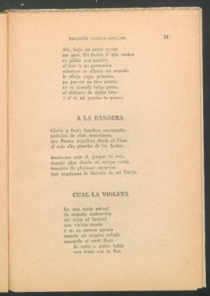 Cual la violeta