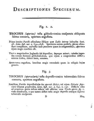 Descriptiones Specierum