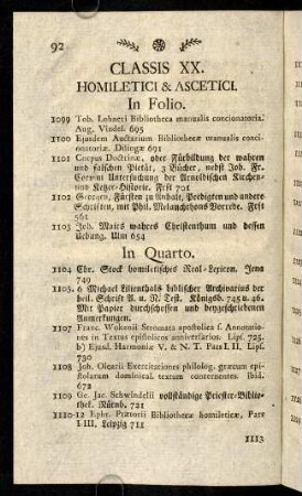 92-110, In Folio. In Quarto.