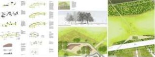 Transformation TXL - Vom Flugfeld zum Lebensraum Schinkelwettbewerb 2013: Erläuterungen, Diagramme, Ansicht 1:150, Dachaufsicht 1:200 und 1:1000