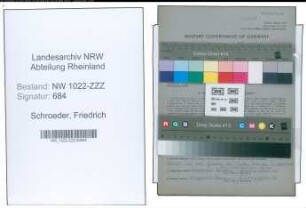 Entnazifizierung Friedrich Schroeder , geb. 25.01.1897 (Dachdecker)