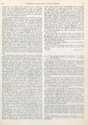 462-463 [Rezension] Archiv für Liturgiewissenschaft; X,1