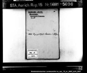 Hausierkonzessionen und -gesuche: Sängergesellschaft Maurice aus Belgien