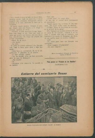 Entierro del comisario Dosso - [Foto]