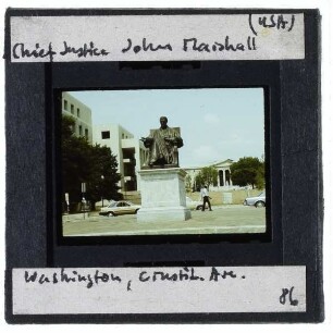 Washington DC, Story, Chief Justice John Marshall
