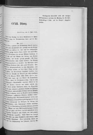 CCXII. Sitzung.