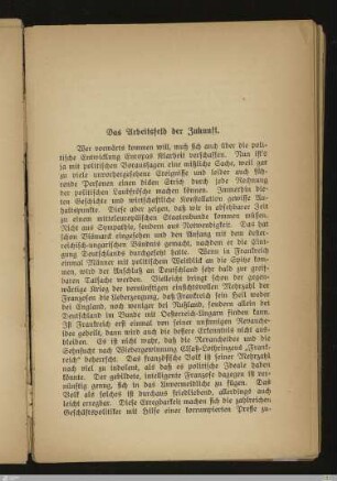 7. Das Arbeitsfeld der Zukunft