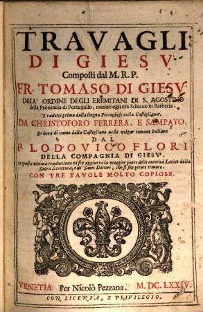 Travagli di Giesu