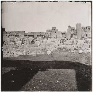 Ruinen (der arabischen Festung?), Baalbek: Ansicht