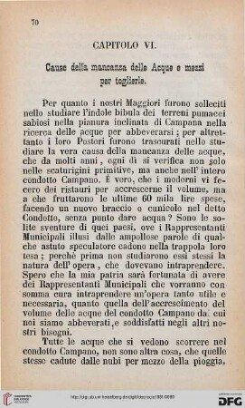 Capitolo VI