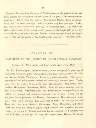 Chapter IV. Transition to the history of other ancient kingdoms