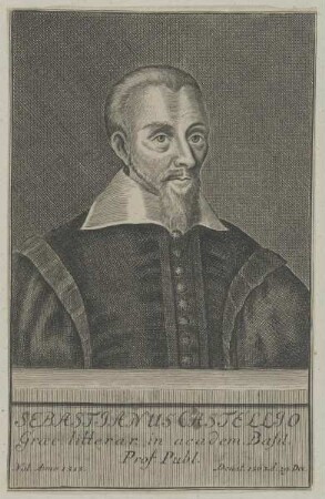 Bildnis des Sebastianus Castellio