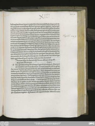 Nonum signu[m] & decimu[m]. Q[uo]d homo affectat ubiq[ue] esse. Atq[ue] item esse semper Cap.v.