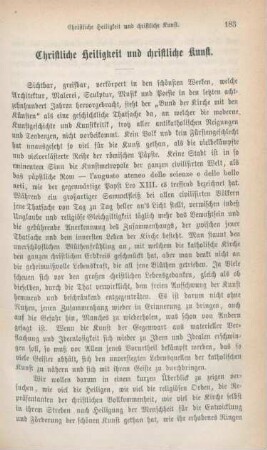 183-195 Christliche Heiligkeit und christliche Kunst