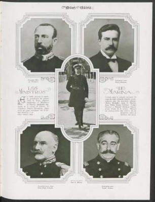 Los ministros de la marina