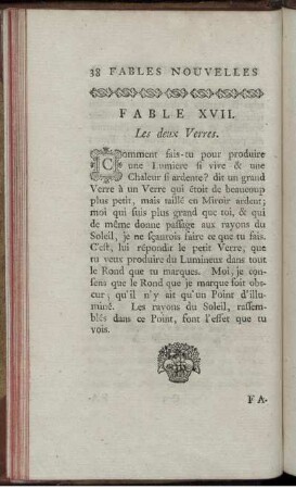 Fable XVII. - Fable XXIII.