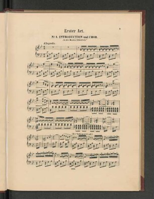 No. 1. Introduction und Chor. "In des Mondes Silberhelle"