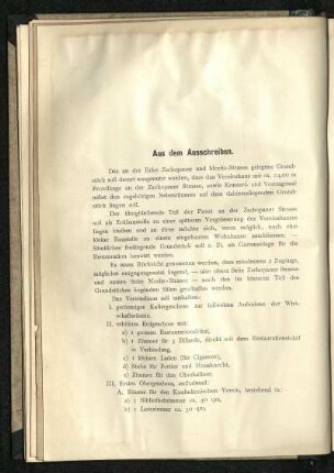 Kaufmännisches Vereinshaus für Chemnitz (Teil 1)