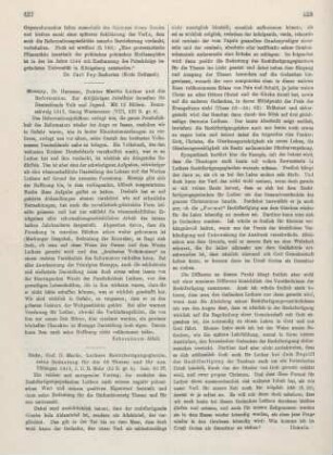 427 [Rezension] Mosapp, Hermann, Doktor Martin Luther und die Reformation
