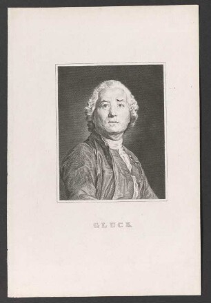 Porträt Christoph Willibald Gluck (1714-1787)