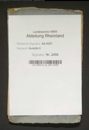 Verpachtung der Burgmühle zu Odenkirchen