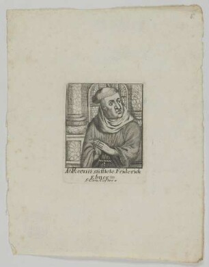 Bildnis des Friderich Ebner