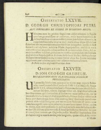 D. Joh. Georgii Greiselii