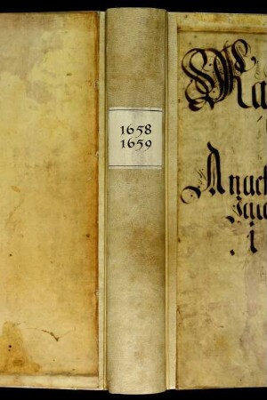 Ratsprotokolle, 1658 Aug. 2. - 1659 Juli 16.