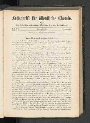 Heft XII. 30. Juni 1899.